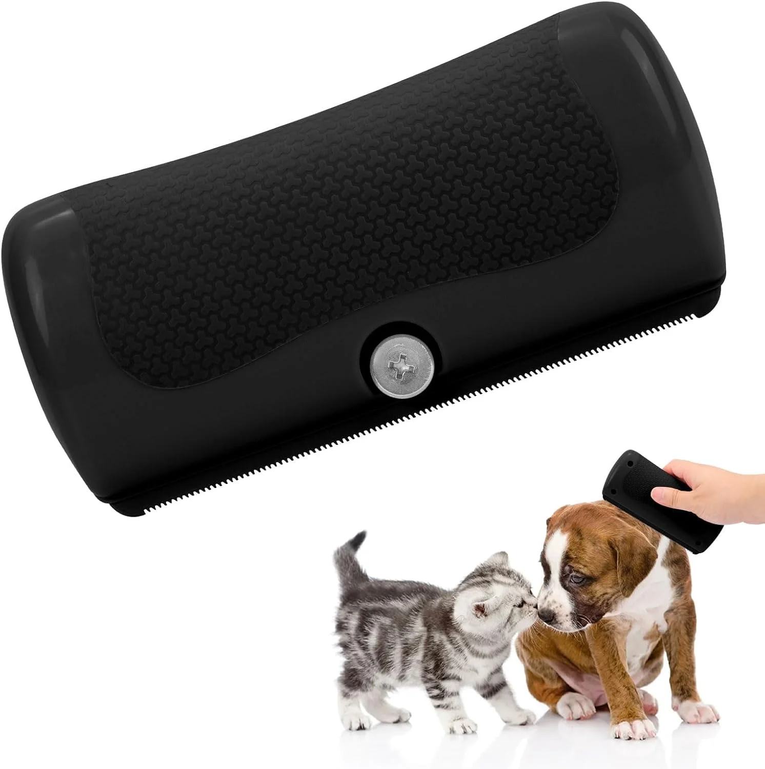 برس موی حیوانات خانگی Azonee، برس سگ برای ریزش مو، برس نظافت سگ برای ریزش مو، نظافت و ریزش مو برای سگ، گربه و اسب با انواع پوشش مو