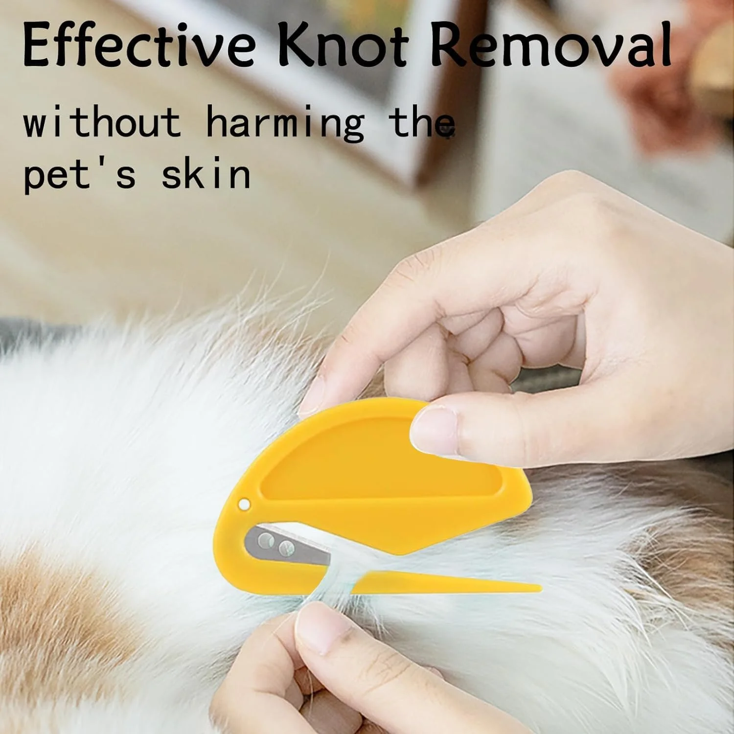 شانه گره باز کن AquaFalcon، 5 عددی، مناسب گربه ها، شانه گره باز کن حیوانات خانگی، ابزار از بین بردن گره موی سگ و گربه، شانه نظافت سگ و گربه، از بین برنده گره موی گربه