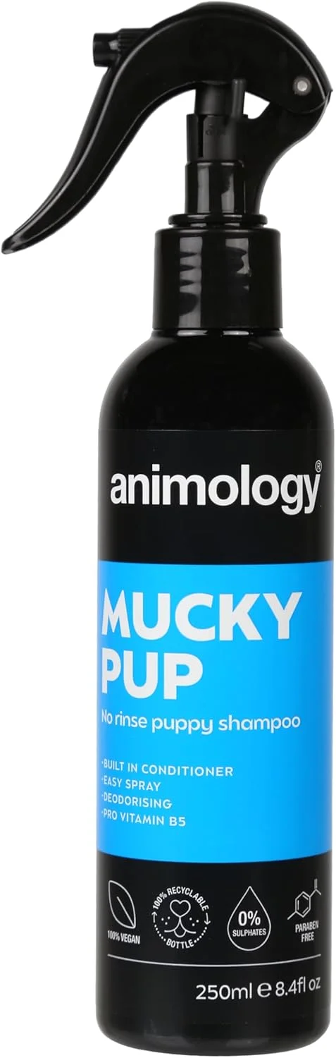 اسپری شامپو خشک توله سگ Animology Mucky Pup، 250 میلی لیتر