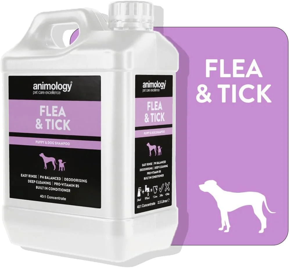 شامپو ضد کک و کنه انیمولوژی 2.5 لیتری