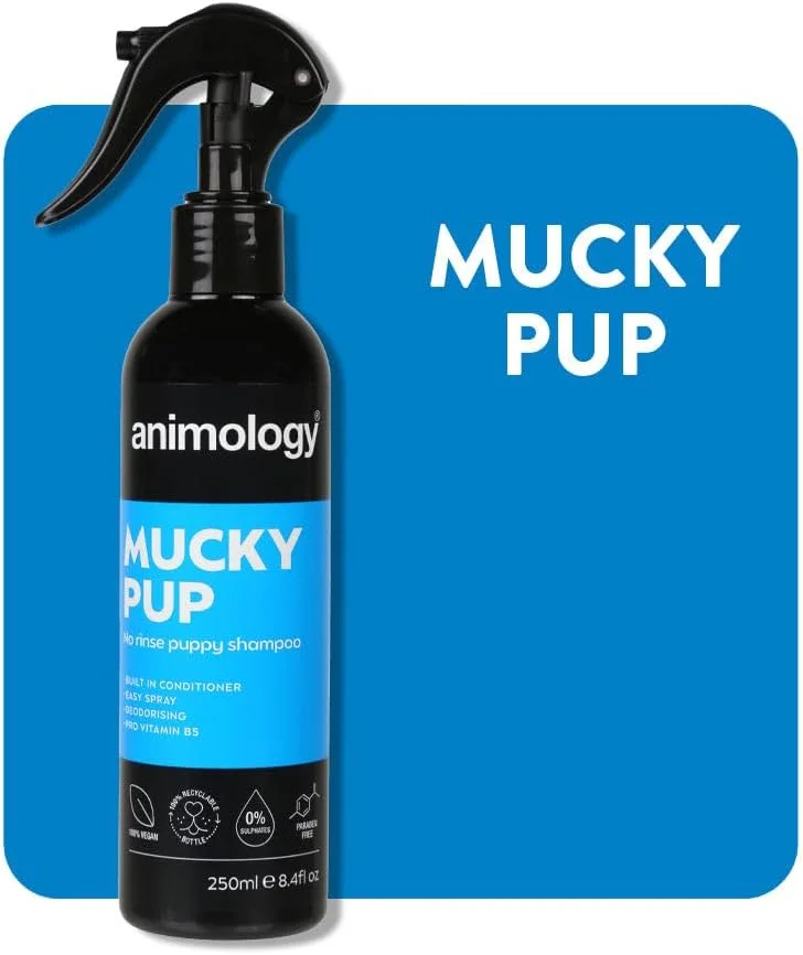 اسپری شامپو خشک توله سگ Animology Mucky Pup، 250 میلی لیتر