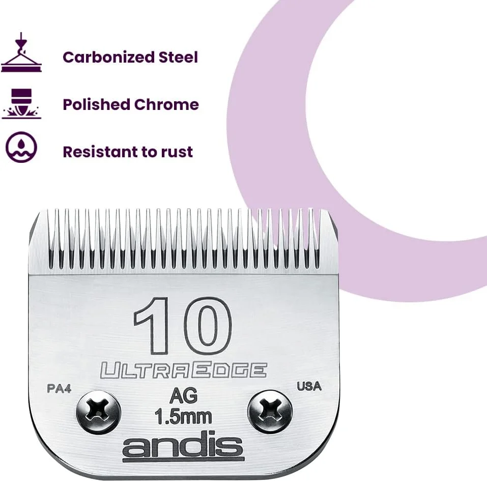 تیغه ماشین اصلاح جداشدنی اندیس Ultraedge با تنظیمات جدا و نصب آسان که از محکم ماندن تیغه اطمینان می دهد، مناسب برای تمام ماشین های اصلاح تیغه جداشدنی اندیس - سایز 10، مردانه