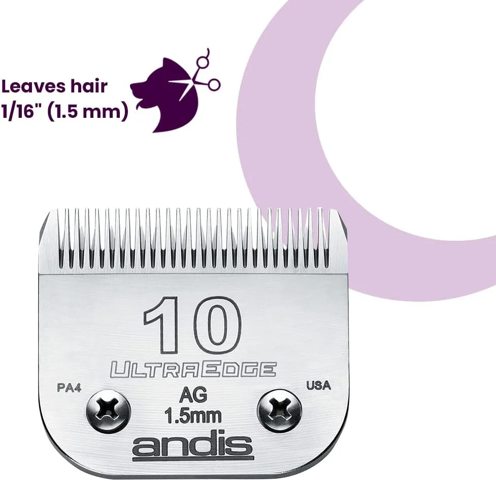 تیغه ماشین اصلاح جداشدنی اندیس Ultraedge با تنظیمات جدا و نصب آسان که از محکم ماندن تیغه اطمینان می دهد، مناسب برای تمام ماشین های اصلاح تیغه جداشدنی اندیس - سایز 10، مردانه