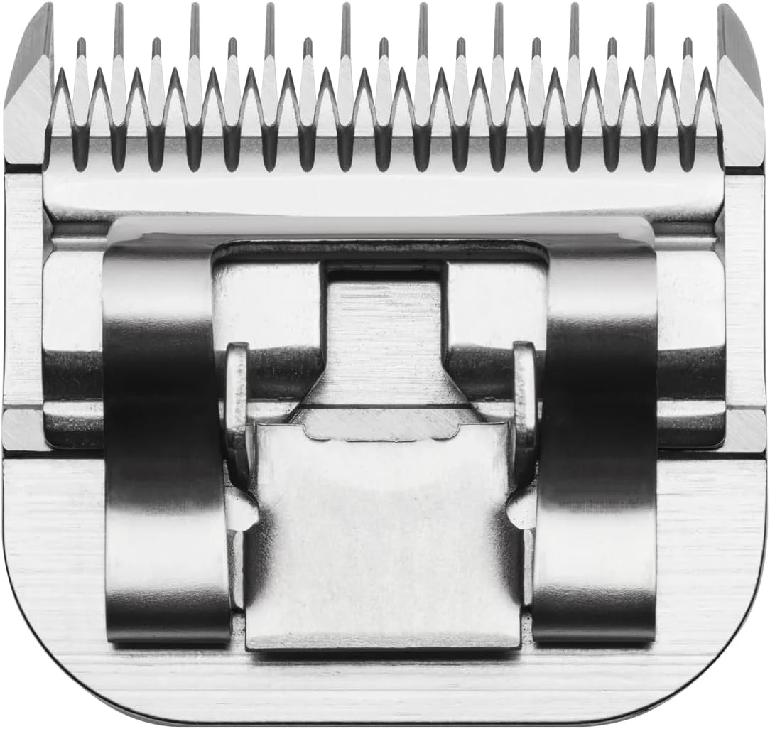 تیغه ماشین اصلاح سگ اندیس 72640 با لبه فولادی کربنی، سایز 5 دندانه پرشی، طول برش 1/4 اینچ، کروم