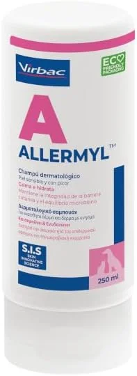 Allermyl Shampoo for Sensitive or Itchy Skin 250ml