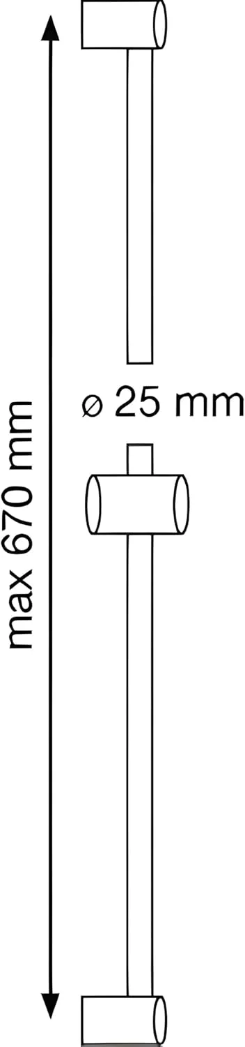 ست دوش ریلی قابل تنظیم فیتو با جا صابونی، سردوش دستی 3 حالته و شلنگ 1.5 متری - تجهیزات حمام همه کاره برای تجربه دوش بهتر