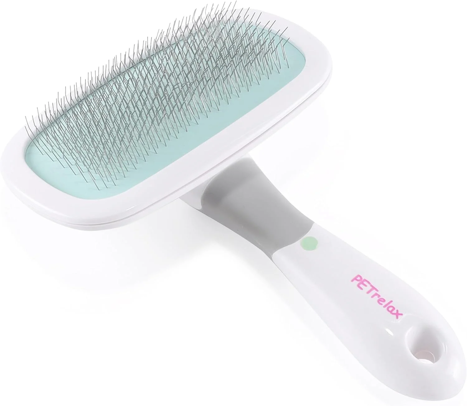 برس سگ و گربه با قابلیت چرخش 360 درجه با پین های نرم، برس ملایم لیسه ای برای سگ های کوچک، توله سگ ها، پودل ها، گربه ها، موهای شل را از بین می برد