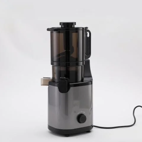 آبمیوه گیری 300 واتی با دهانه بزرگ KJ3081 - آبمیوه گیری با پرس سرد با دهانه عریض 140 میلی متری، سیستم دو فنجانه 1.7 لیتری، موتور کم سرعت 60 دور در دقیقه، لوازم جانبی با تمیز کردن آسان