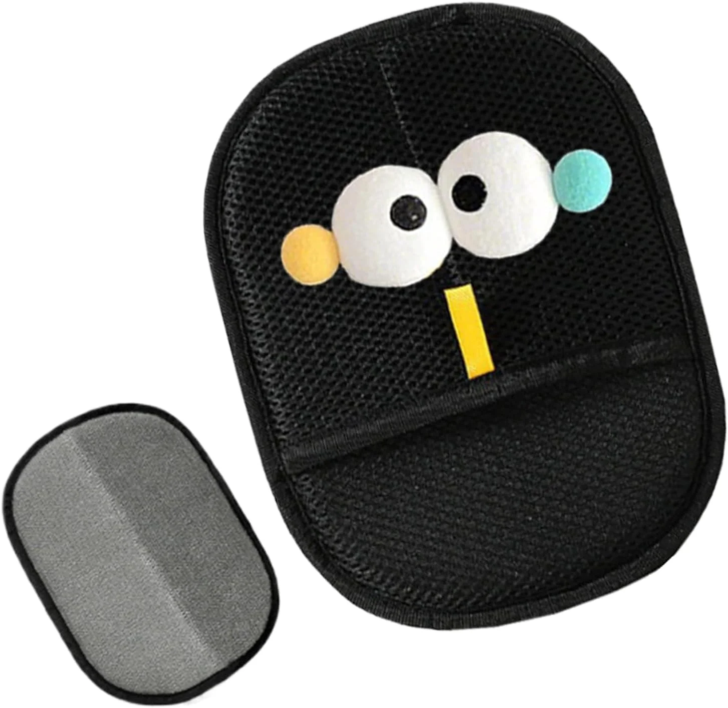 دستکش پارچه توری 22x16 سانتی متری برای از بین بردن موی حیوانات خانگی، دستکش دو طرفه برای نظافت حیوانات خانگی، دستکش نظافت موی سگ و گربه، دستکش نظافت حیوانات خانگی، برس سگ ملایم قابل شستشو برای شستشو و نظافت