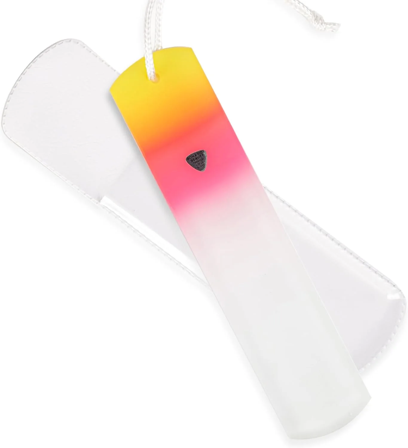 سوهان پای شیشه ای دو طرفه، از بین برنده پینه پا و سمباده ملایم پا از شیشه با کیفیت ممتاز چک توسط بونا فیده بیوتی سوهان پای شیشه ای دو طرفه، از بین برنده پینه پا و سمباده ملایم پا از شیشه با کیفیت ممتاز چک توسط بونا فیده بیوتی