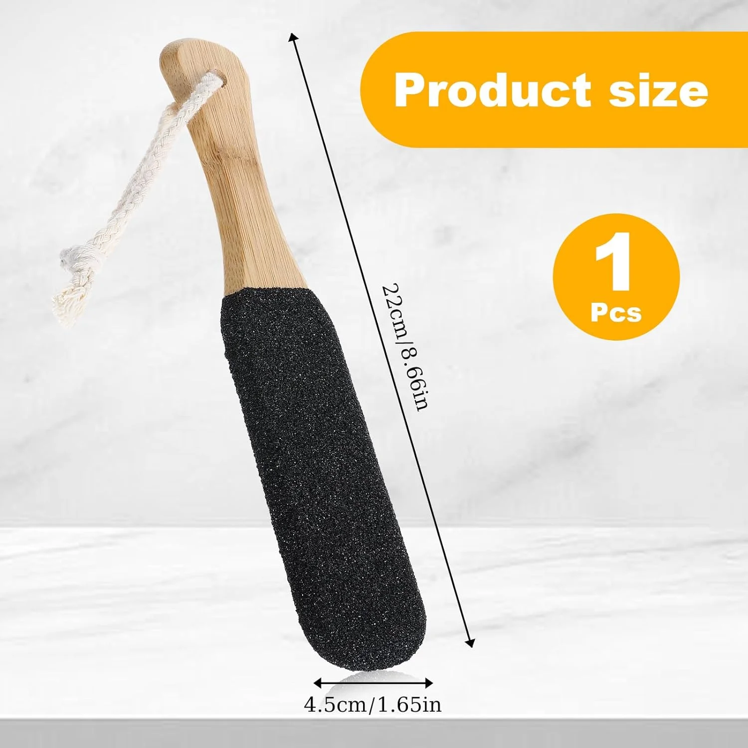 سوهان پاشنه Classicseali، سوهان پدیکور پا، سنگ پا ممتاز برای پا، لایه بردار 22 سانتی متری پا، رنده پا از بین برنده پوست سخت، از بین برنده حرفه ای پوست مرده پا (مشکی) سوهان پاشنه Classicseali، سوهان پدیکور پا، سنگ پا ممتاز برای پا، لایه بردار 22 سانتی متری پا، رنده پا از بین برنده پوست سخت، از بین برنده حرفه ای پوست مرده پا (مشکی)