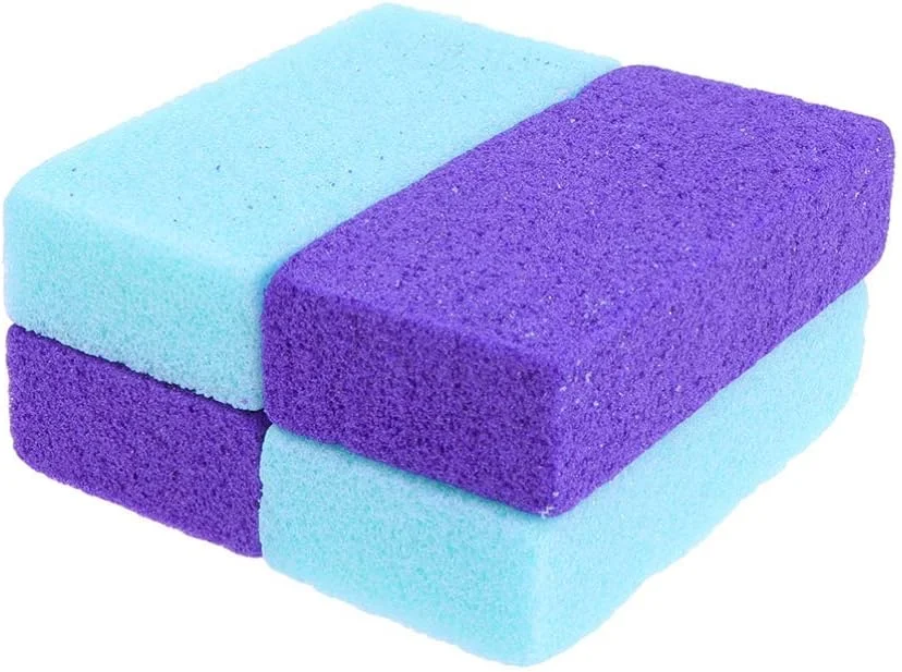 سوهان پا از بین برنده پینه و پوست مرده سنگ پا رنده پا بزرگسالان 4 عددی