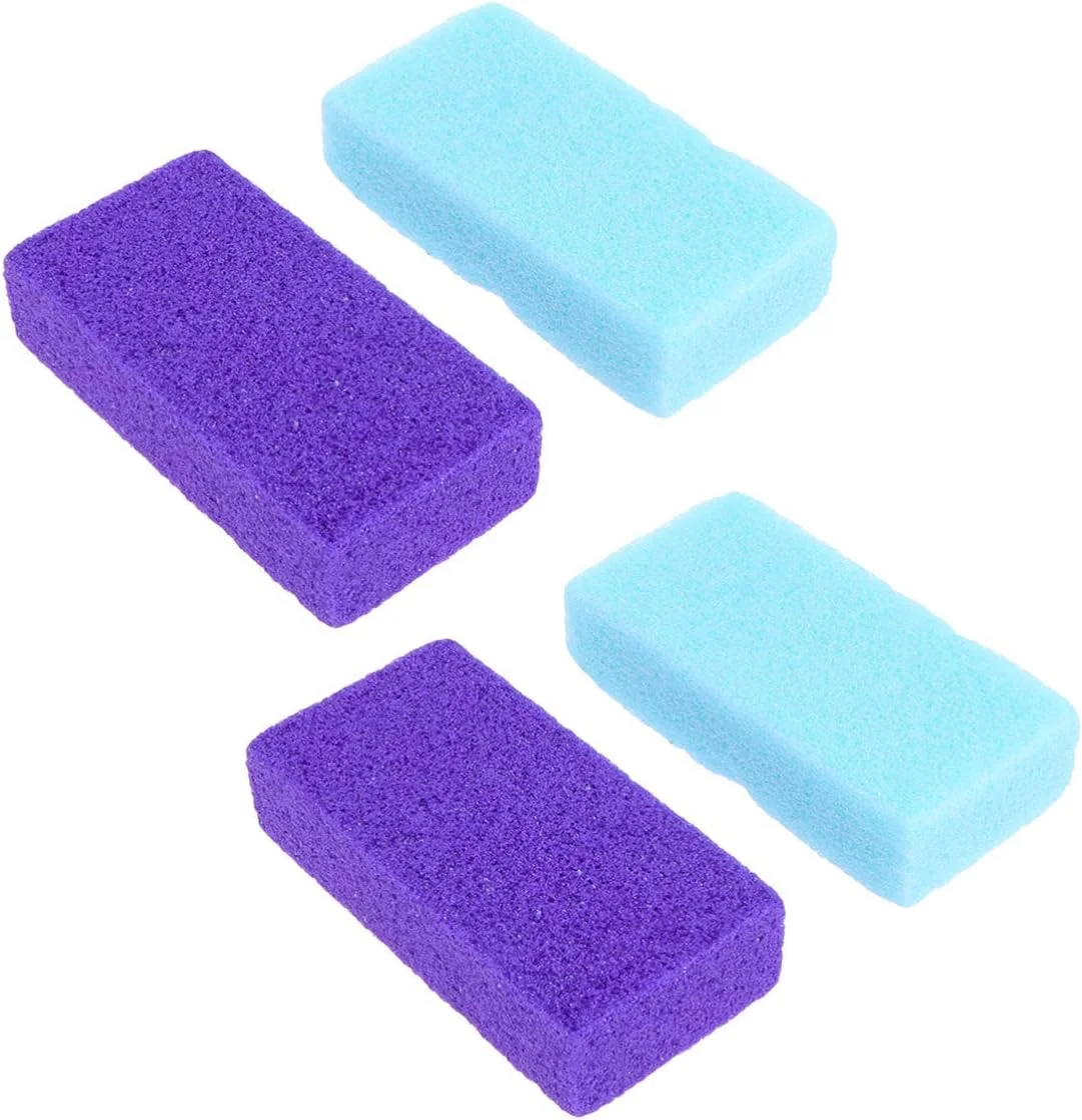 سوهان پا از بین برنده پینه و پوست مرده سنگ پا رنده پا بزرگسالان 4 عددی