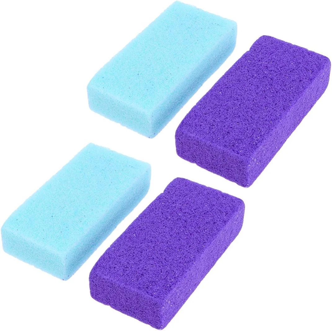 سوهان پا از بین برنده پینه و پوست مرده سنگ پا رنده پا بزرگسالان 4 عددی