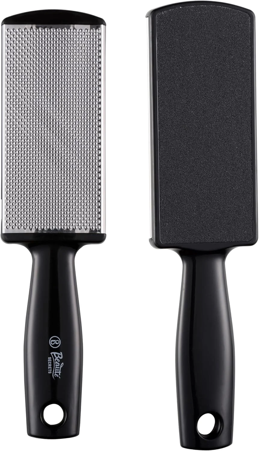 Beauté Secrets، اسکرابر پا، از بین برنده پینه، موثر برای پینه های ضخیم و ترک پا، سوهان پدیکور، از بین بردن پوست سخت، سوهان رنده ای پا Beauté Secrets، اسکرابر پا، از بین برنده پینه، موثر برای پینه های ضخیم و ترک پا، سوهان پدیکور، از بین بردن پوست سخت، سوهان رنده ای پا