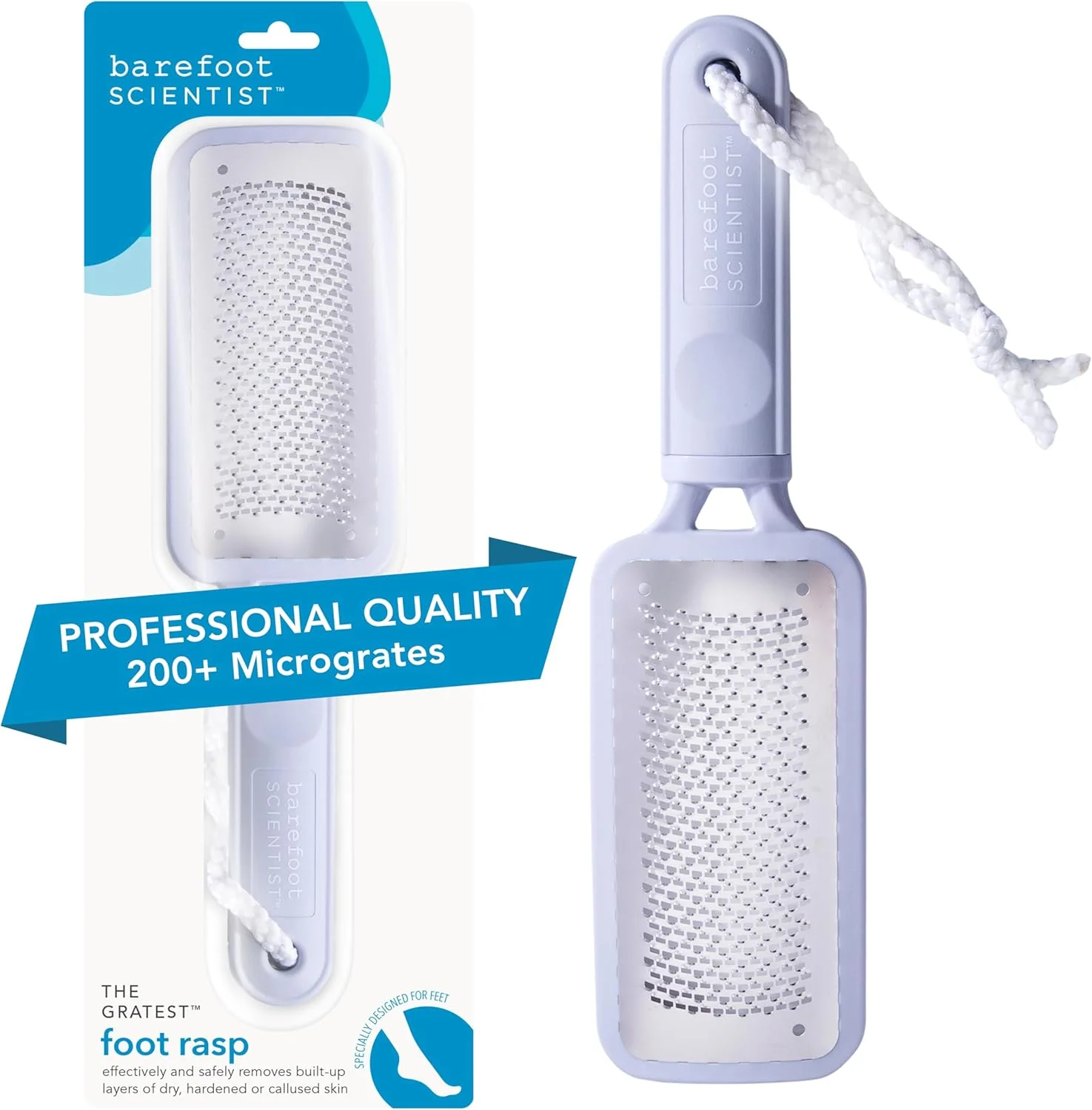 سوهان پدیکور حرفه ای استیل ضد زنگ Barefoot Scientist THE GRATEST - جدید. به راحتی لایه های ضخیم، سخت و پینه بسته پوست خشک را از بین ببرید. سوهان پدیکور حرفه ای استیل ضد زنگ Barefoot Scientist THE GRATEST - جدید. به راحتی لایه های ضخیم، سخت و پینه بسته پوست خشک را از بین ببرید.
