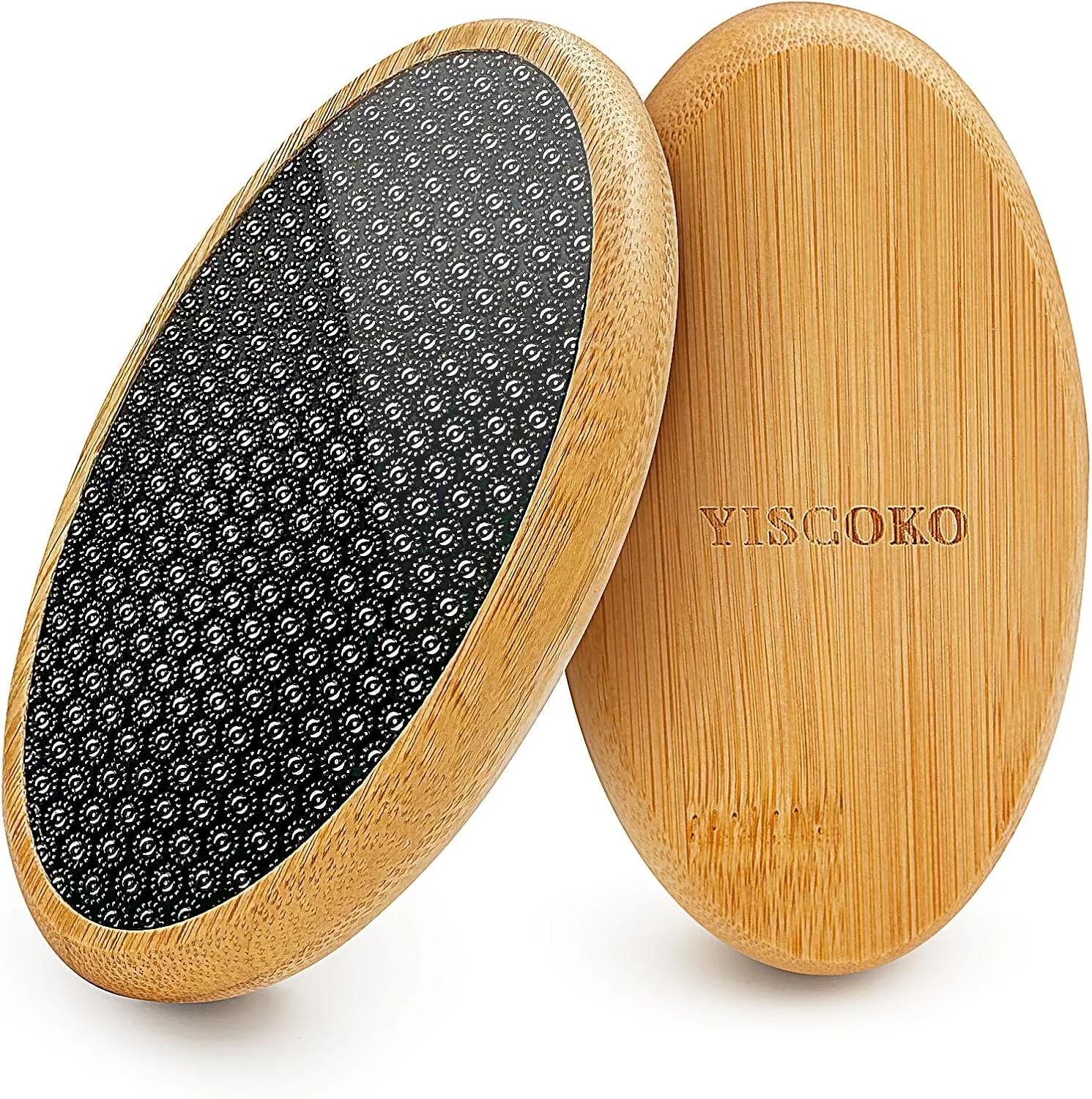 سوهان پا YISCOKO برای اسپا پا، از بین برنده پوست سخت پا، اسکرابر پا، از بین برنده پینه پا، از بین برنده پوست سخت پا، اسکرابر پا، سوهان شیشه ای پا برای پاشنه های نرم و صاف، ابزار پدیکور برای استفاده در سفر.