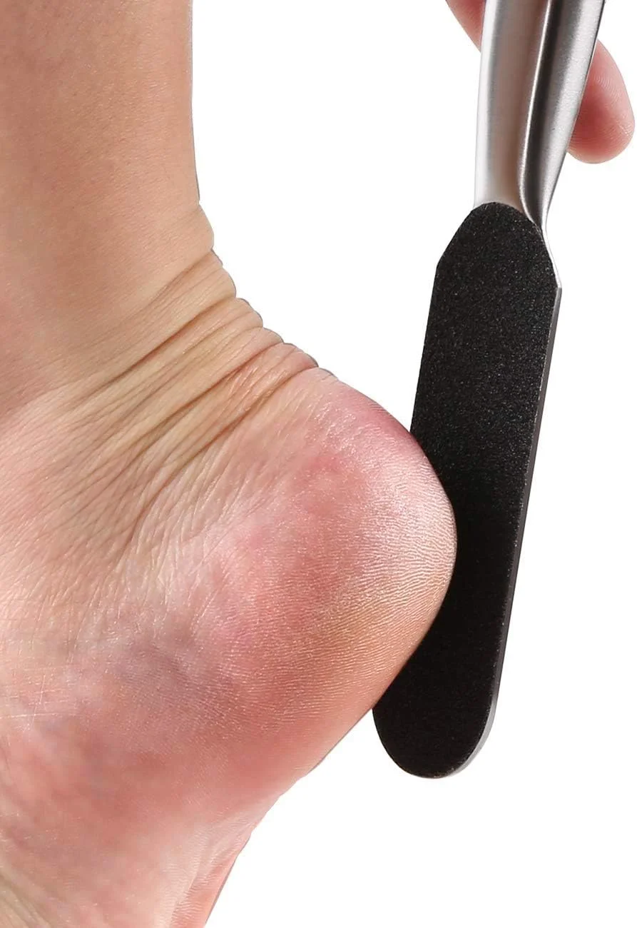 سوهان پدیکور پا SWIUKPHE، از بین برنده پینه پوست مرده پا، کیت پدیکور حرفه ای، سوهان فلزی دو طرفه پا، ابزار پدیکور اسکرابر پا سوهان پدیکور پا SWIUKPHE، از بین برنده پینه پوست مرده پا، کیت پدیکور حرفه ای، سوهان فلزی دو طرفه پا، ابزار پدیکور اسکرابر پا