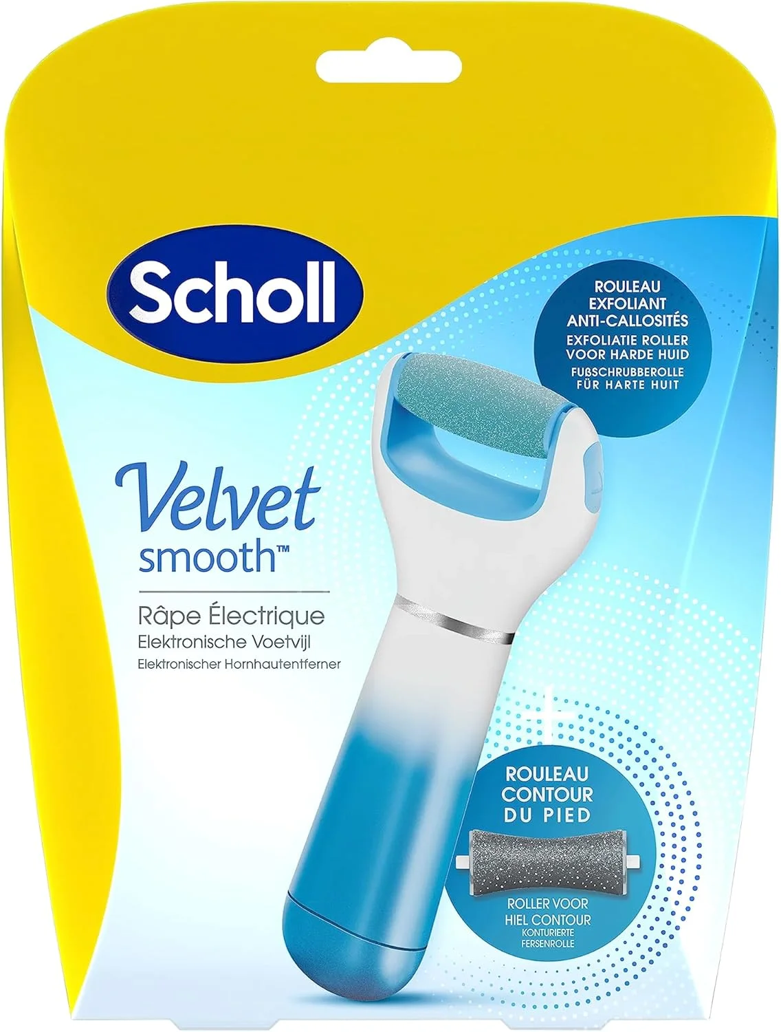 سوهان برقی پدیکور شول مدل Velvet Smooth با مواد معدنی دریایی سوهان برقی پدیکور شول مدل Velvet Smooth با مواد معدنی دریایی
