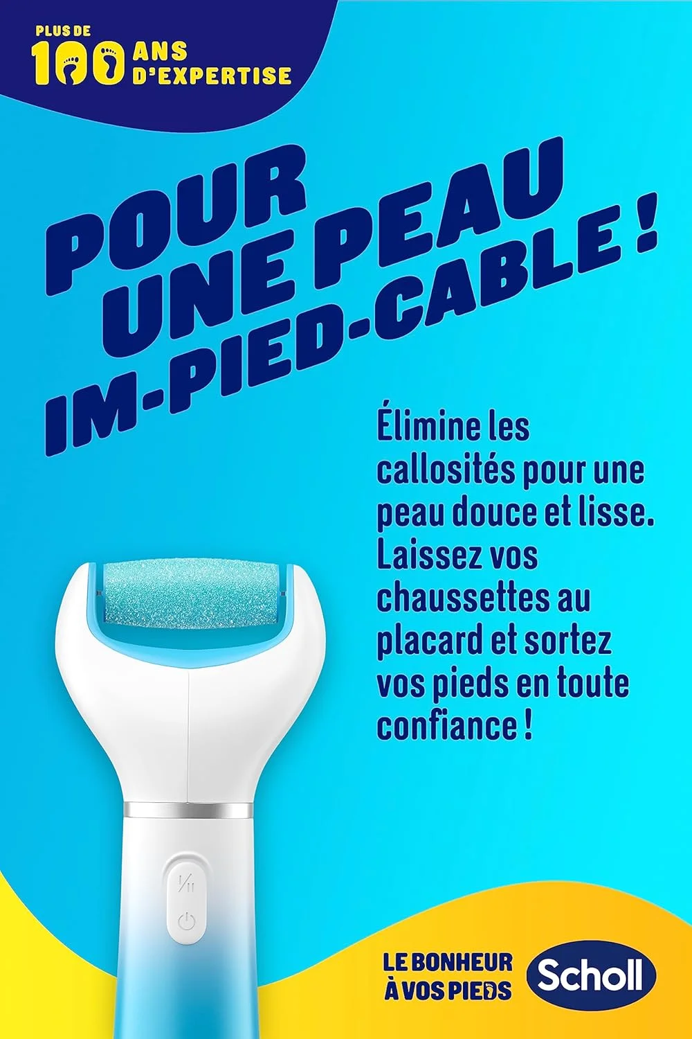 سوهان برقی پدیکور شول مدل Velvet Smooth با مواد معدنی دریایی