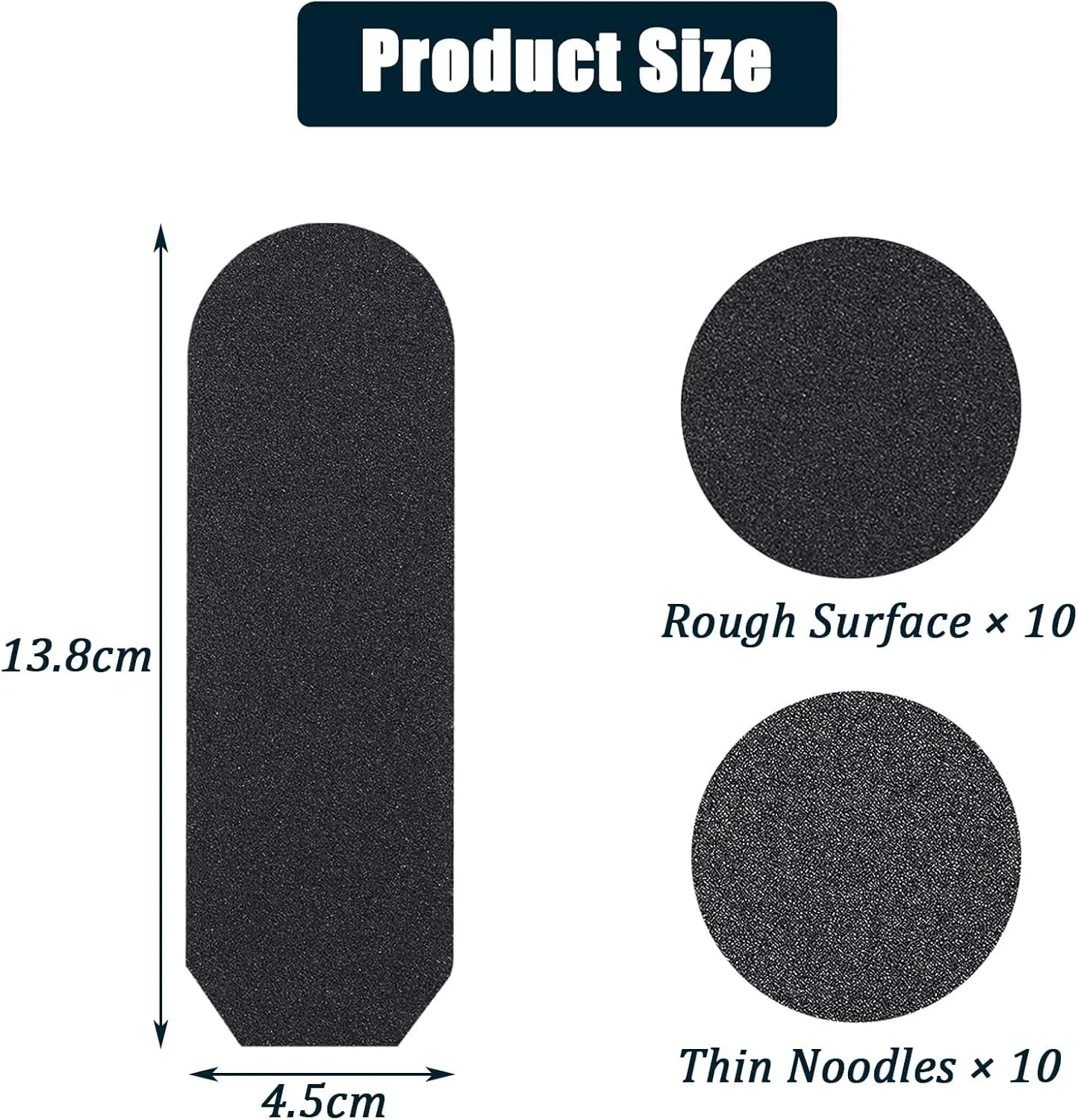 سوهان پا برای از بین بردن پینه و 20 عدد سمباده (زبر/نرم)، از بین برنده پینه برای پاهای ترک خورده خشک و مرطوب، سوهان پا و سوهان پینه (دانه بندی 100 و 180) سوهان پا برای از بین بردن پینه و 20 عدد سمباده (زبر/نرم)، از بین برنده پینه برای پاهای ترک خورده خشک و مرطوب، سوهان پا و سوهان پینه (دانه بندی 100 و 180)
