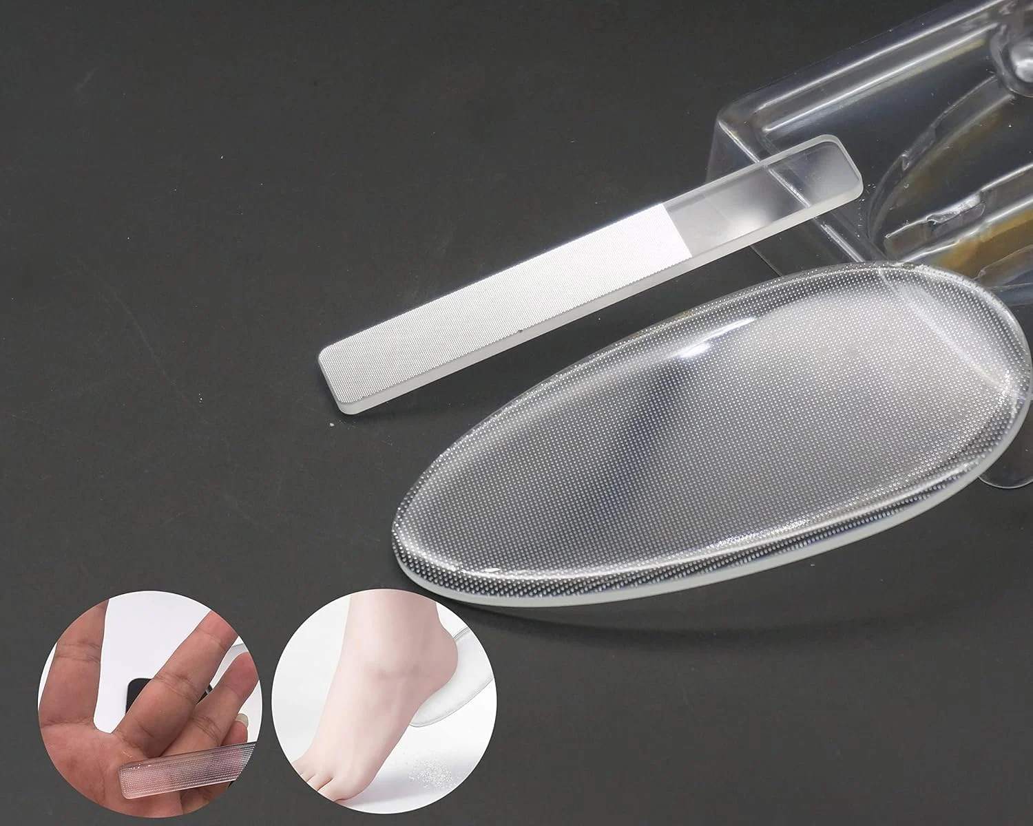 سوهان نانو پا - سوهان ناخن نانو شیشه ای از بین برنده پینه دست و پا، از بین برنده پینه پا، اسکرابر پدیکور حرفه ای، ابزار پدیکور مراقبت از پا، اسکرابر برای پوست مرده پا سوهان نانو پا - سوهان ناخن نانو شیشه ای از بین برنده پینه دست و پا، از بین برنده پینه پا، اسکرابر پدیکور حرفه ای، ابزار پدیکور مراقبت از پا، اسکرابر برای پوست مرده پا