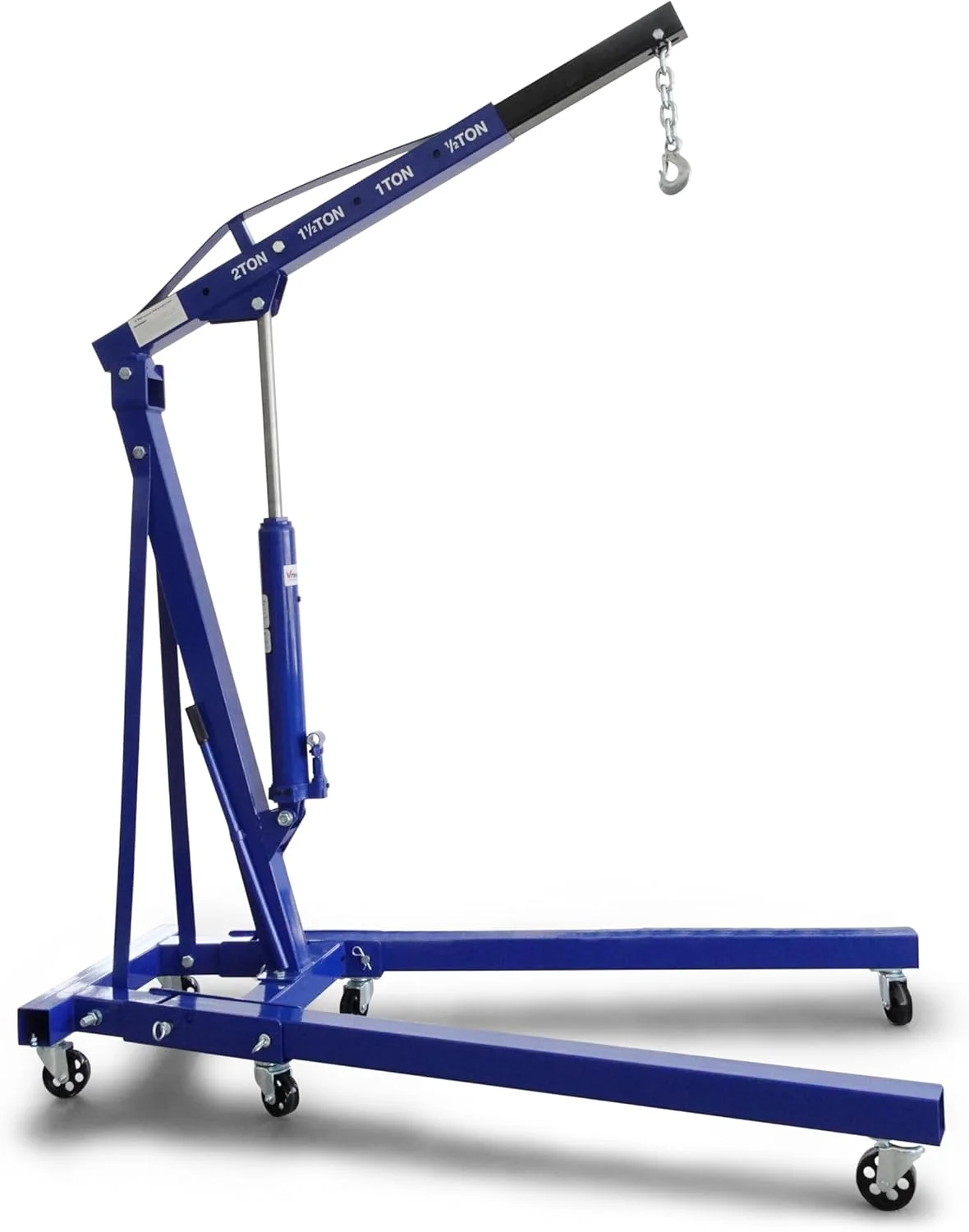 جرثقیل موتور تاشو 2 تن VTOOLS با دامنه بالابری 0-2350 میلی متر، بالابر هیدرولیک موتور قابل حمل، طراحی جمع و جور، ظرفیت 2 تن، ساختار فولادی، نگهداری آسان، ایده آل برای گاراژ و کارگاه جرثقیل موتور تاشو 2 تن VTOOLS با دامنه بالابری 0-2350 میلی متر، بالابر هیدرولیک موتور قابل حمل، طراحی جمع و جور، ظرفیت 2 تن، ساختار فولادی، نگهداری آسان، ایده آل برای گاراژ و کارگاه