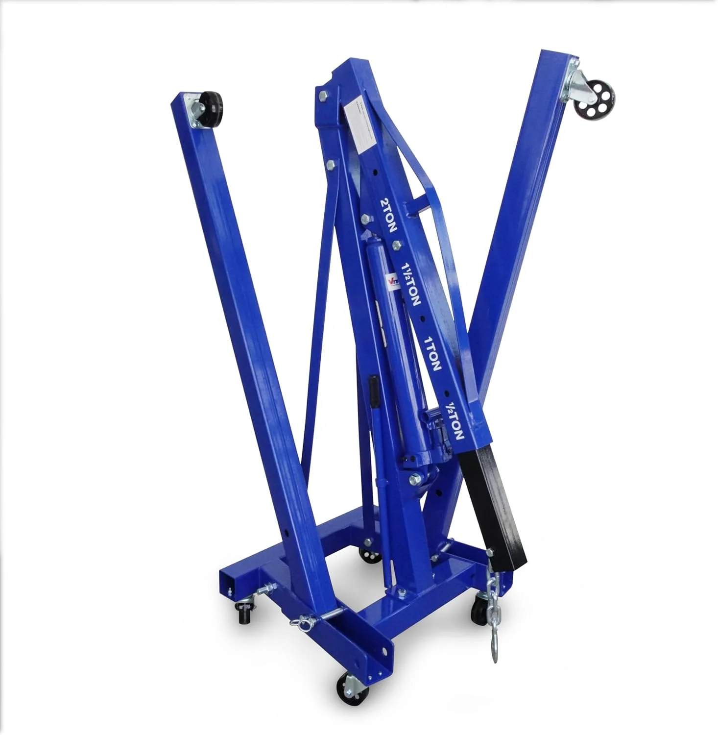 جرثقیل موتور تاشو 2 تن VTOOLS با دامنه بالابری 0-2350 میلی متر، بالابر هیدرولیک موتور قابل حمل، طراحی جمع و جور، ظرفیت 2 تن، ساختار فولادی، نگهداری آسان، ایده آل برای گاراژ و کارگاه جرثقیل موتور تاشو 2 تن VTOOLS با دامنه بالابری 0-2350 میلی متر، بالابر هیدرولیک موتور قابل حمل، طراحی جمع و جور، ظرفیت 2 تن، ساختار فولادی، نگهداری آسان، ایده آل برای گاراژ و کارگاه