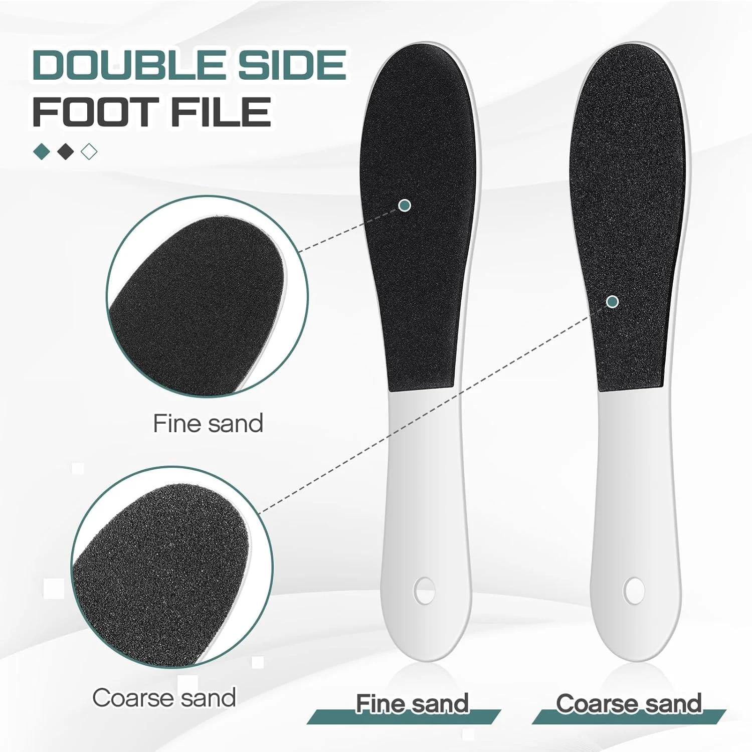 لوتی بسته 15 عددی سوهان پا، از بین برنده پینه پا، سمباده دو طرفه حرفه ای، ابزار پدیکور، اسکرابر پا، سوهان پا برای پوست مرده و پاشنه ترک خورده، مناسب زنان و مردان، مانیکور، اسپا، سفید لوتی بسته 15 عددی سوهان پا، از بین برنده پینه پا، سمباده دو طرفه حرفه ای، ابزار پدیکور، اسکرابر پا، سوهان پا برای پوست مرده و پاشنه ترک خورده، مناسب زنان و مردان، مانیکور، اسپا، سفید