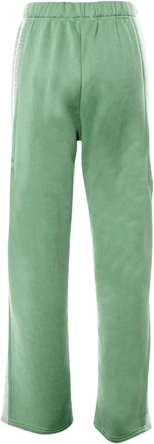 GORGLITTER شلوار زنانه رنگی با کمر کشی بلند، پاچه گشاد، مدل اسپرت، سبز M GORGLITTER شلوار زنانه رنگی با کمر کشی بلند، پاچه گشاد، مدل اسپرت، سبز M