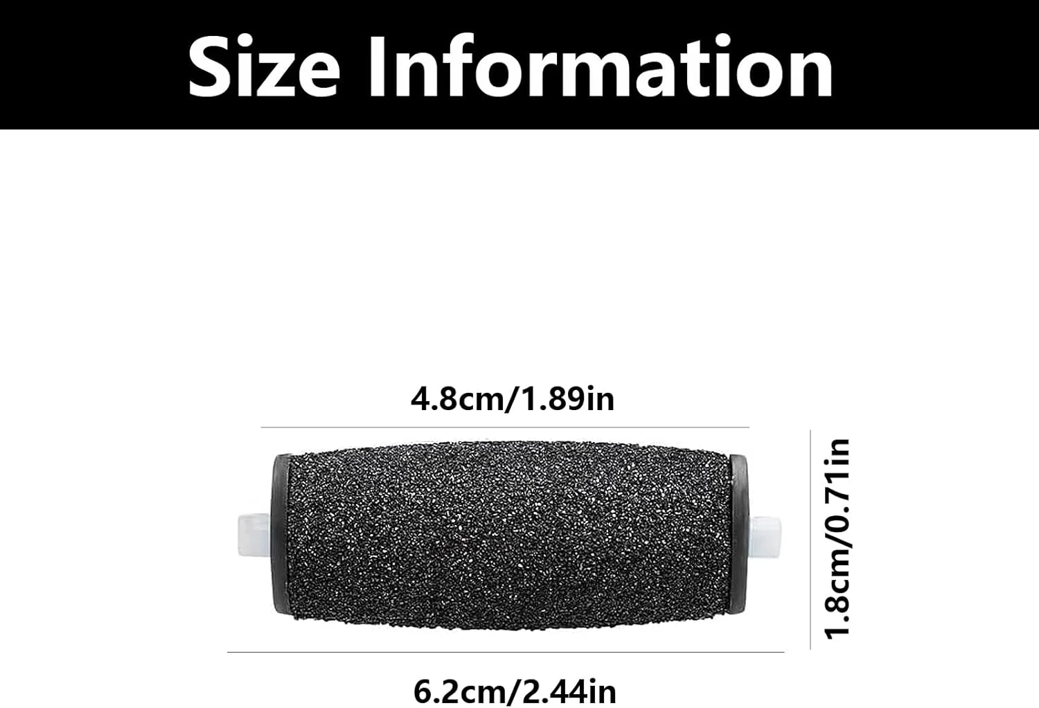 9 عدد سری یدکی سوهان برقی پا، سری یدکی سوهان برقی پا، مناسب برای غلتک های یدکی Scholl Velvet Smooth، برای غلتک های از بین برنده پوست سخت پدیکور پا