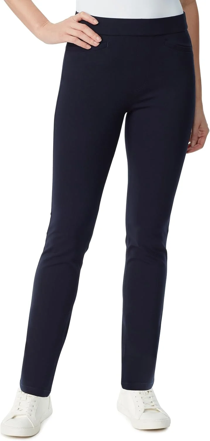 شلوار زنانه گلوریا وندربیلت، مدل جذب کننده شکم، رنگ Midnight Affair، سایز 16 Long