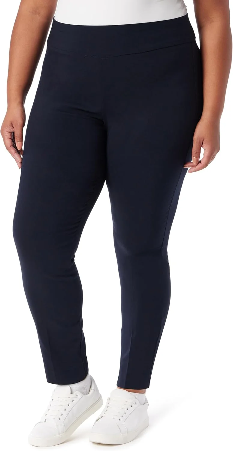 شلوار زنانه گلوریا وندربیلت، با فاق بلند و طراحی جمع کننده شکم، مدل Midnight Affair، سایز 20 پلاس