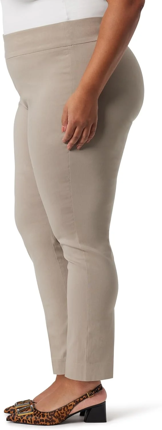 شلوار زنانه گلوریا وندربیلت، با فاق بلند و طراحی جمع کننده شکم، سایز بزرگ، رنگ Warm Harvest، سایز 20 پلاس شلوار زنانه گلوریا وندربیلت، با فاق بلند و طراحی جمع کننده شکم، سایز بزرگ، رنگ Warm Harvest، سایز 20 پلاس