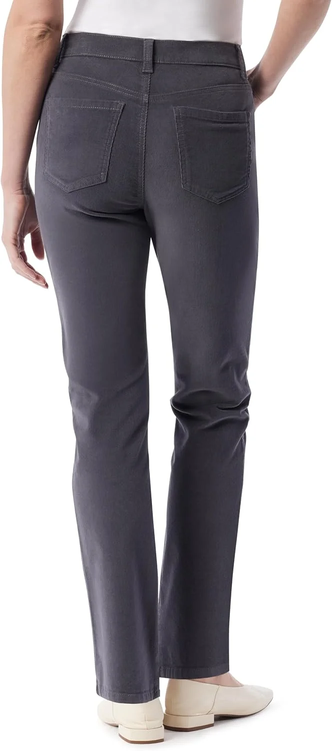 شلوار زنانه کبریتی راسته فاق بلند آماندا گلوریا وندربیلت، خاکستری بولدر، سایز 14 شلوار زنانه کبریتی راسته فاق بلند آماندا گلوریا وندربیلت، خاکستری بولدر، سایز 14