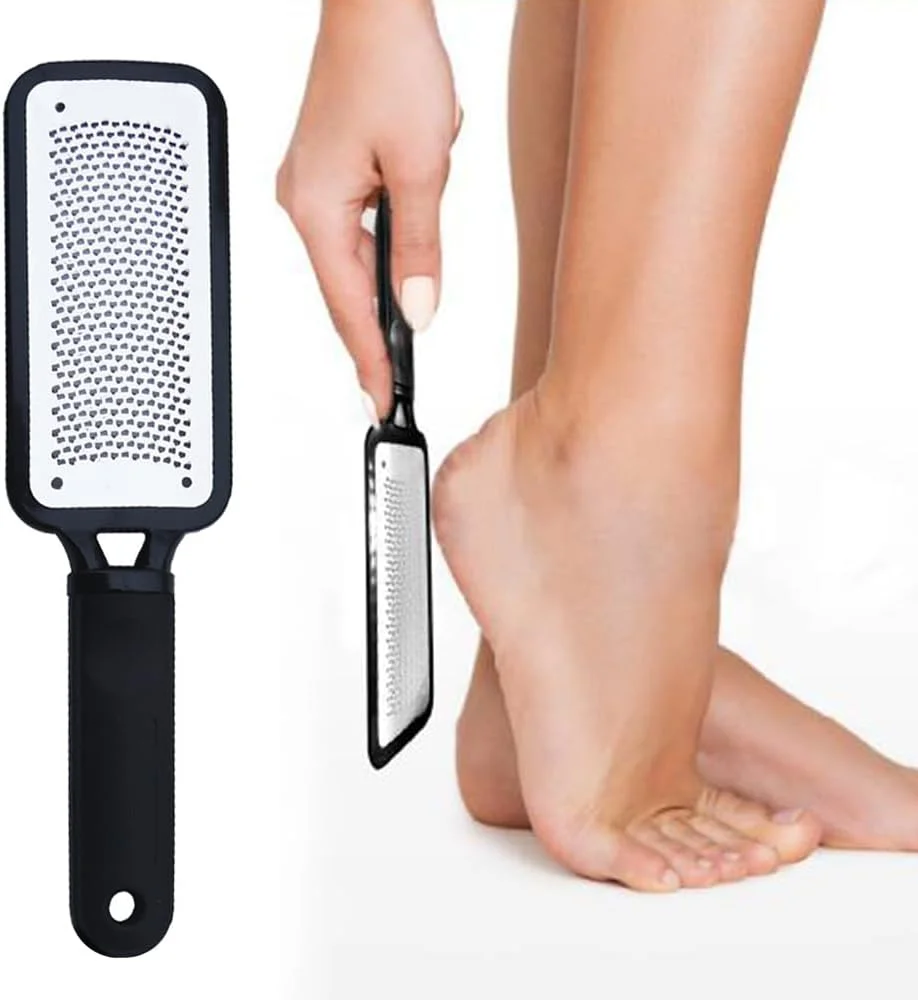 سوهان پا، فایل پا و از بین برنده پینه، ابزار پدیکور مراقبت از پا با سطح فلزی برای از بین بردن پوست سخت سوهان پا، فایل پا و از بین برنده پینه، ابزار پدیکور مراقبت از پا با سطح فلزی برای از بین بردن پوست سخت