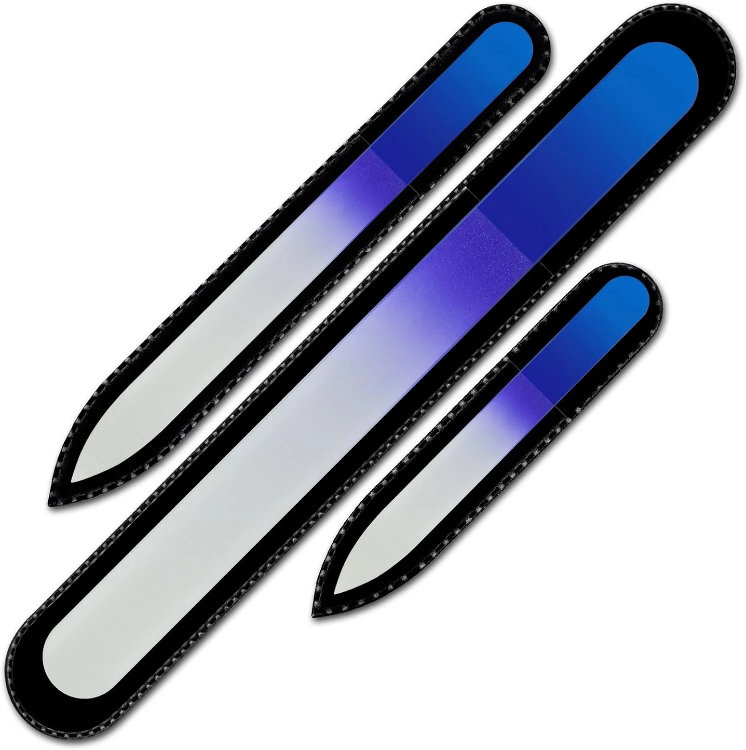 ست سه عددی سوهان ناخن شیشه ای Mont Bleu - سوهان ناخن کریستالی ممتاز در کیف مخملی - هدیه برای خانم ها - بهترین سوهان ناخن شیشه ای برای ناخن های طبیعی - سوهان ناخن دو طرفه قابل شستشو - سوهان ناخن حکاکی شده ست سه عددی سوهان ناخن شیشه ای Mont Bleu - سوهان ناخن کریستالی ممتاز در کیف مخملی - هدیه برای خانم ها - بهترین سوهان ناخن شیشه ای برای ناخن های طبیعی - سوهان ناخن دو طرفه قابل شستشو - سوهان ناخن حکاکی شده