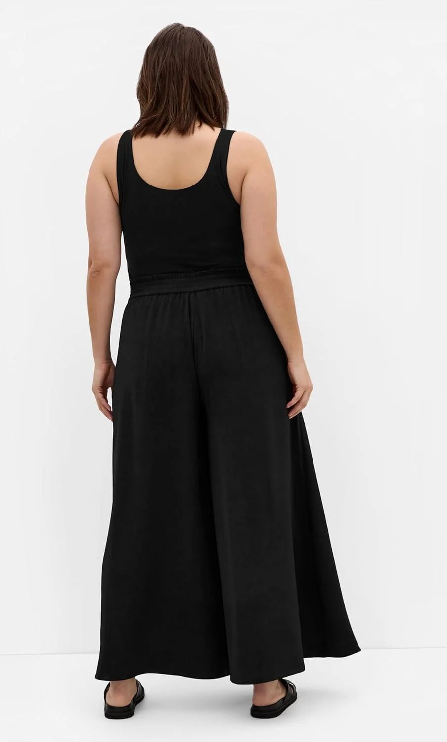 شلوار زنانه سیتی شیک مدل Eliah پاچه گشاد، مشکی، سایز 14 پلاس شلوار زنانه سیتی شیک مدل Eliah پاچه گشاد، مشکی، سایز 14 پلاس