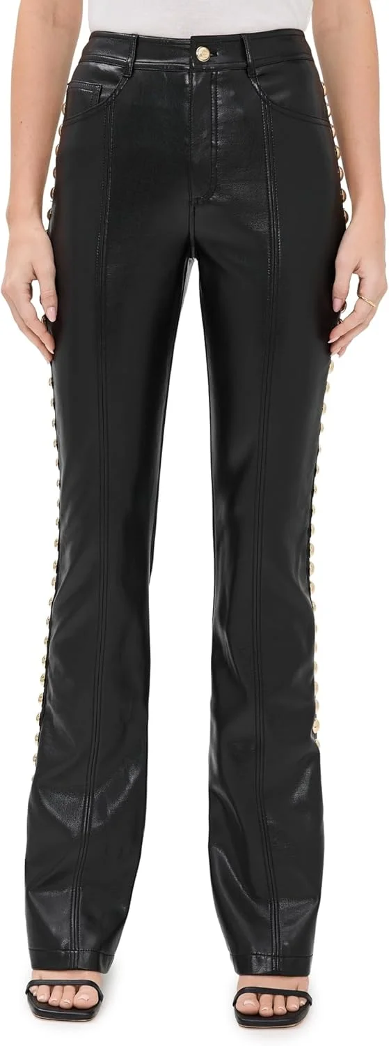 شلوار زنانه نگین دار سینک ا سپت مدل شایلین، مشکی/طلایی، سایز 14