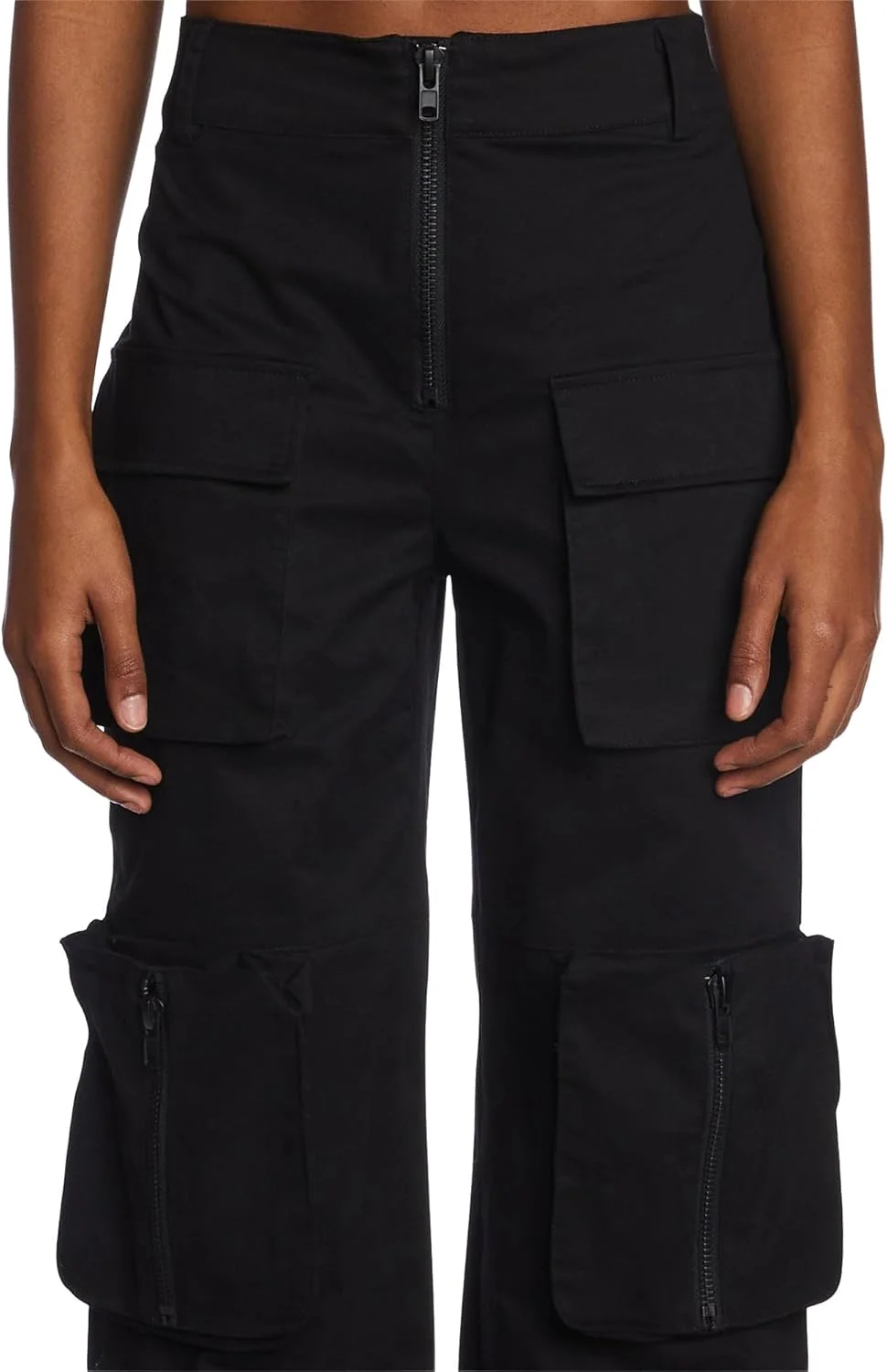 شلوار کارگو گت ریل Dolls Kill از Poster GRL - شلوار کاربردی فاق بلند و آزاد