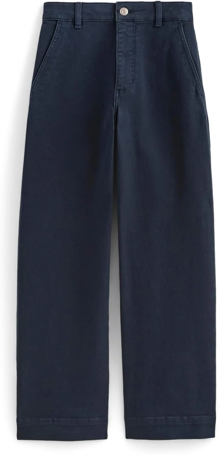 شلوار زنانه اورلین مدل Utility Wide-Leg، سرمه‌ای، سایز 0