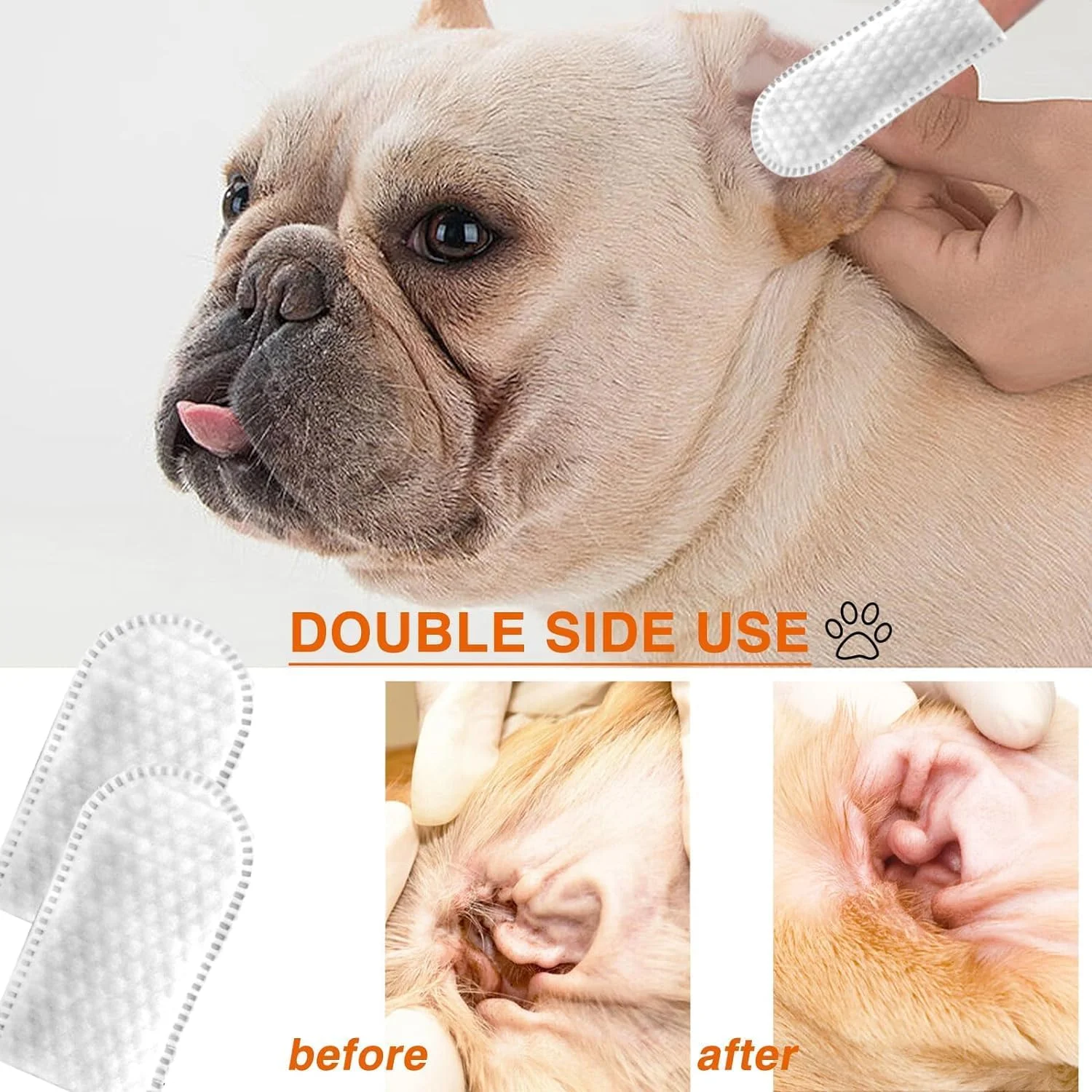 دستمال مرطوب انگشتی پاک کننده گوش سگ و گربه مامو بیر، 50 عدد، دستمال مرطوب یکبار مصرف دندان سگ، کیت نظافت حیوانات خانگی، به آرامی بوها را از بین می برد، آلودگی و جرم را کاهش می دهد، استفاده آسان دستمال مرطوب انگشتی پاک کننده گوش سگ و گربه مامو بیر، 50 عدد، دستمال مرطوب یکبار مصرف دندان سگ، کیت نظافت حیوانات خانگی، به آرامی بوها را از بین می برد، آلودگی و جرم را کاهش می دهد، استفاده آسان