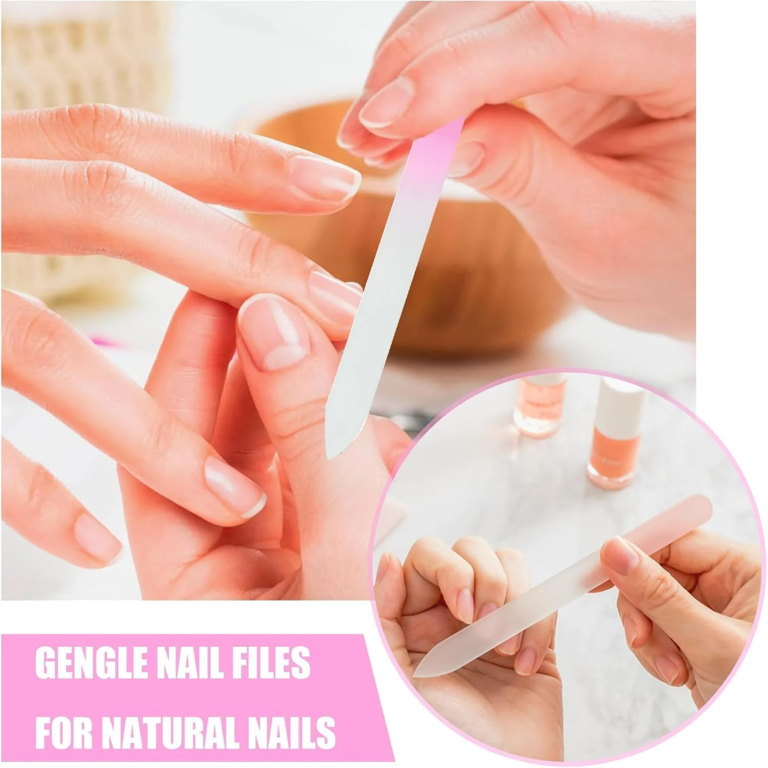 سوهان ناخن شیشه ای GraGra، ست 4 عددی سوهان ناخن کریستالی حرفه ای، ابزار مانیکور حرفه ای سالن، ابزار مانیکور مسافرتی قابل حمل برای مراقبت از دست در خانه و مسافرت سوهان ناخن شیشه ای GraGra، ست 4 عددی سوهان ناخن کریستالی حرفه ای، ابزار مانیکور حرفه ای سالن، ابزار مانیکور مسافرتی قابل حمل برای مراقبت از دست در خانه و مسافرت