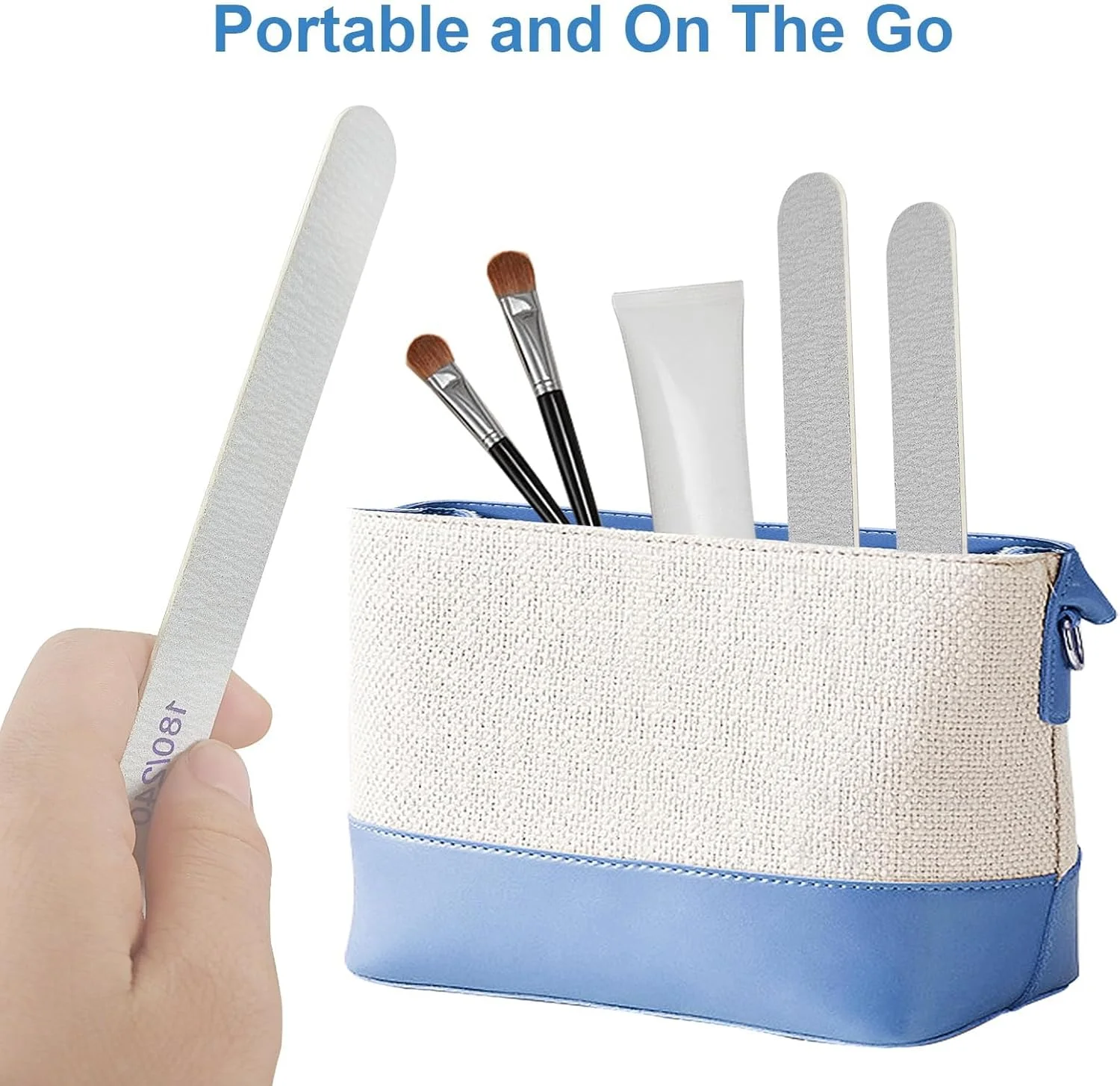 سوهان ناخن HBSTUDIO، سوهان چوبی سمباده ای دو طرفه 180/240 گریت برای ناخن های طبیعی، مانیکور و پدیکور حرفه ای قابل استفاده مجدد (20 عدد مستطیلی 180/240 گریت) سوهان ناخن HBSTUDIO، سوهان چوبی سمباده ای دو طرفه 180/240 گریت برای ناخن های طبیعی، مانیکور و پدیکور حرفه ای قابل استفاده مجدد (20 عدد مستطیلی 180/240 گریت)