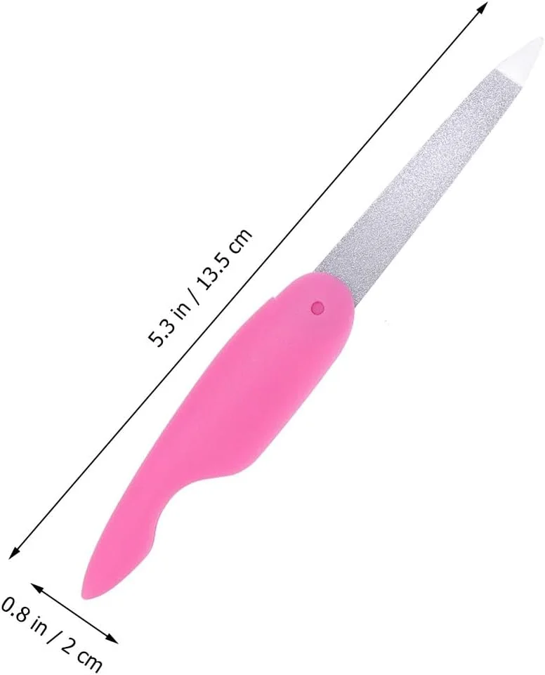 مجموعه سوهان ناخن تاشو FRCOLOR، 9 عدد سوهان ناخن فلزی دو طرفه، ابزار مانیکور قابل حمل برای مراقبت از ناخن آقایان و بانوان در منزل یا مسافرت مجموعه سوهان ناخن تاشو FRCOLOR، 9 عدد سوهان ناخن فلزی دو طرفه، ابزار مانیکور قابل حمل برای مراقبت از ناخن آقایان و بانوان در منزل یا مسافرت