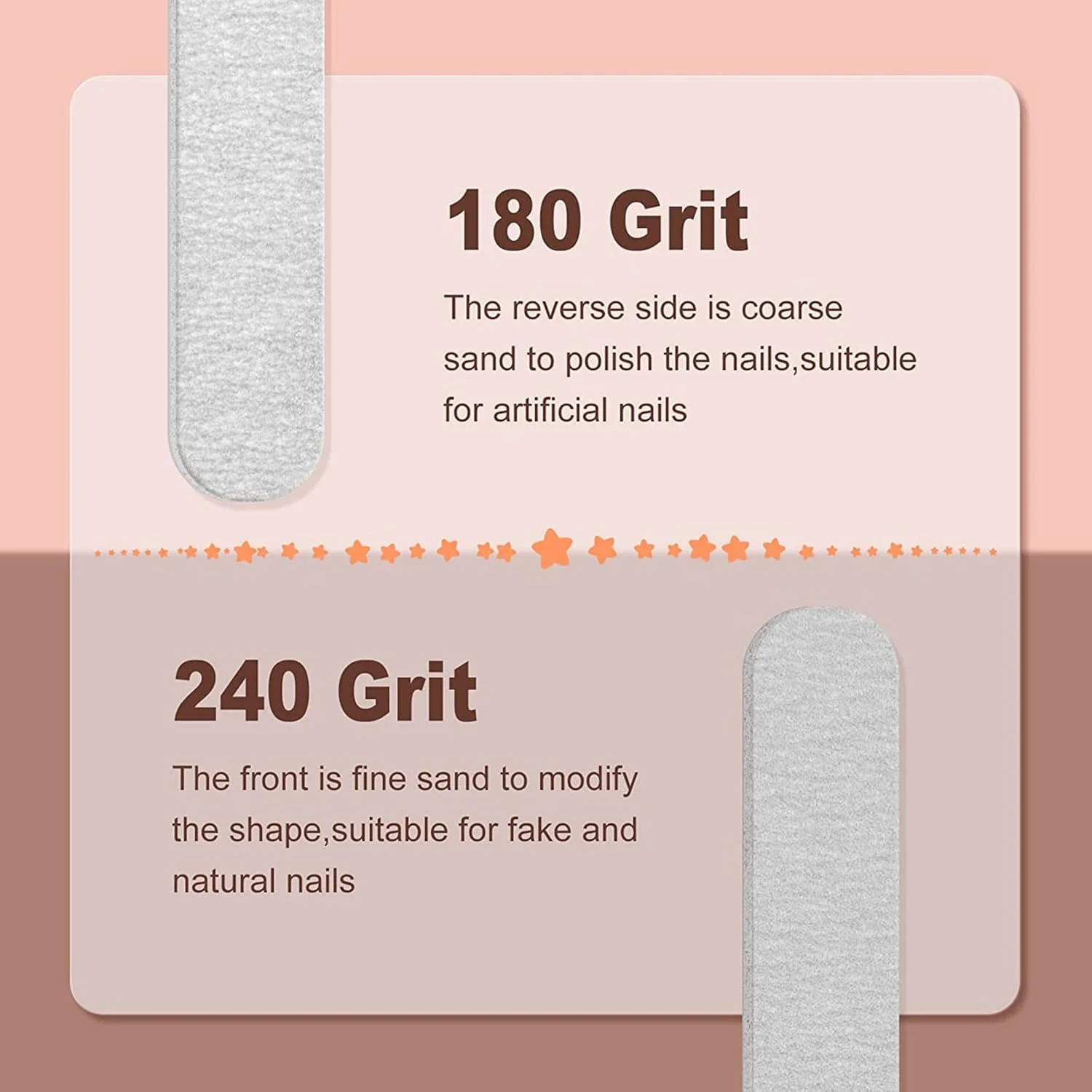 سوهان ناخن DIKXO، 25 عدد، درجه زبری 180/240، دو طرفه، قابل شستشو، کیت سوهان ناخن حرفه ای برای ناخن های طبیعی، دو طرفه، قابل شستشو سوهان ناخن DIKXO، 25 عدد، درجه زبری 180/240، دو طرفه، قابل شستشو، کیت سوهان ناخن حرفه ای برای ناخن های طبیعی، دو طرفه، قابل شستشو