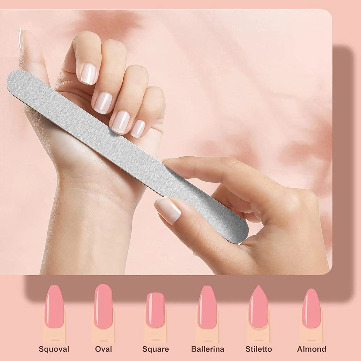 سوهان ناخن DIKXO، 25 عدد، درجه زبری 180/240، دو طرفه، قابل شستشو، کیت سوهان ناخن حرفه ای برای ناخن های طبیعی، دو طرفه، قابل شستشو سوهان ناخن DIKXO، 25 عدد، درجه زبری 180/240، دو طرفه، قابل شستشو، کیت سوهان ناخن حرفه ای برای ناخن های طبیعی، دو طرفه، قابل شستشو