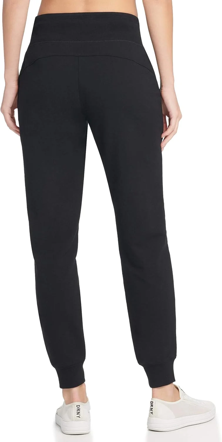 شلوار جاگر زنانه DKNY با لوگو و بند کشی