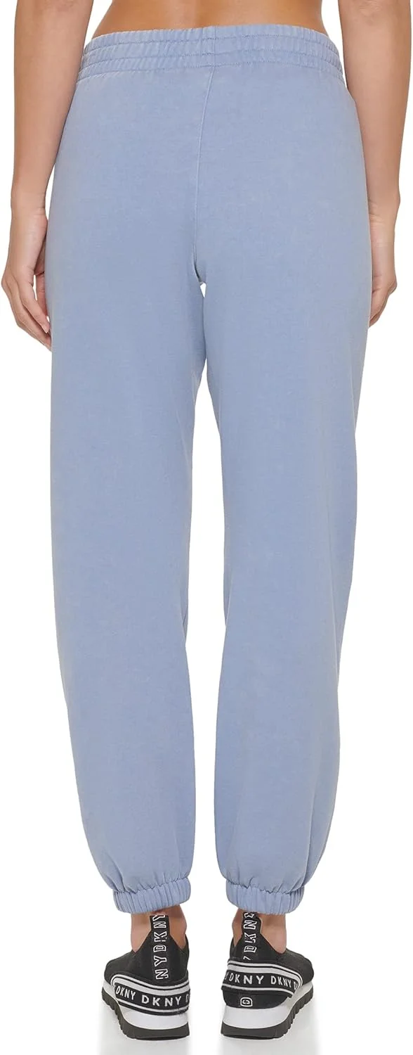 شلوار جاگر زنانه DKNY Sport با لوگوی ترک دار