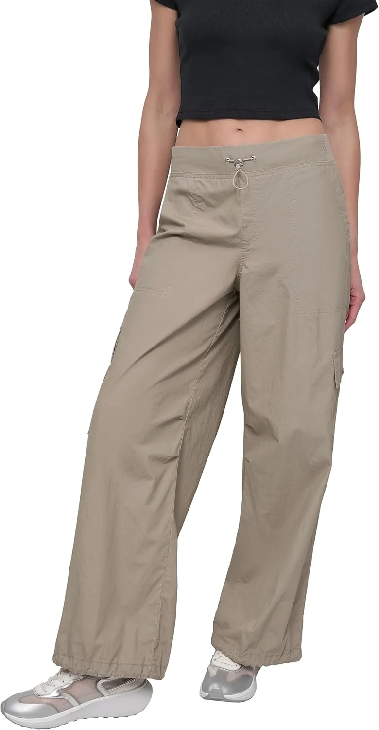 شلوار زنانه DKNY مدل Trendy Adjustable Bungee Cargo Pant (تک عددی)